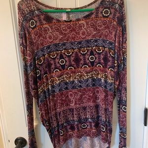 Boutique long sleeve shirt